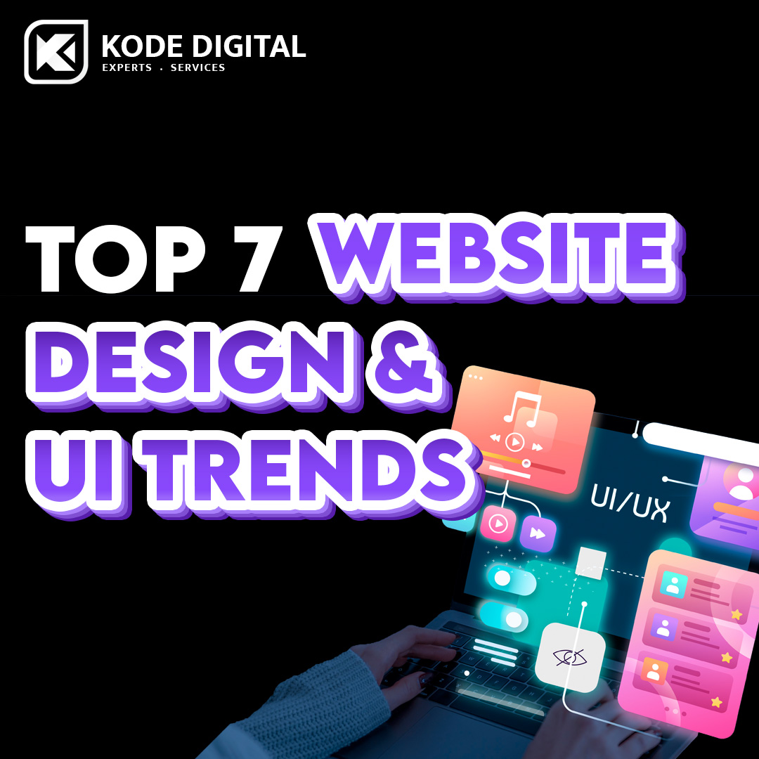 top 7 website design & ui trends