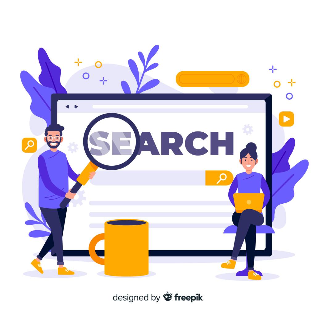 Illustration of search engine marketing