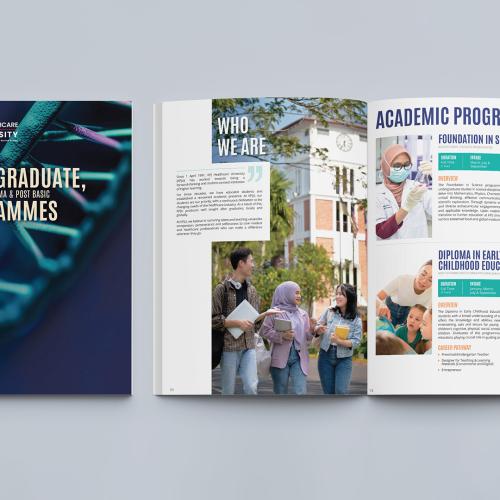 Prospectus Design For A Premier Healthcare University