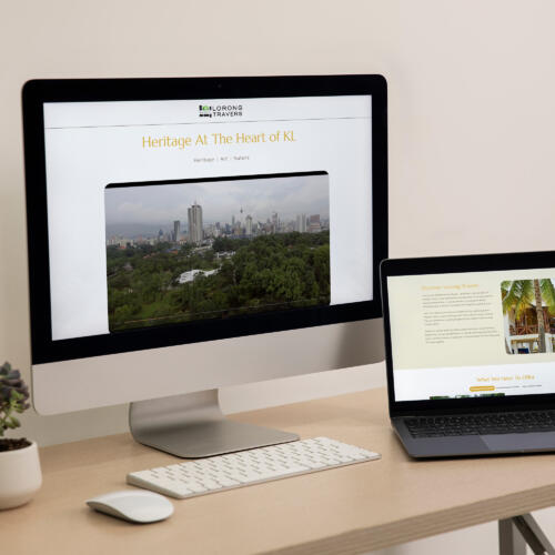 Website and Brand Identity Design  for Kuala Lumpur’s Heritage Destination