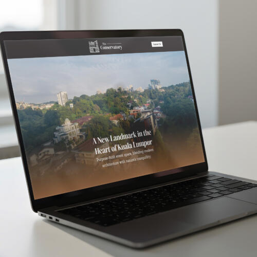Website and Brand Identity Design for Kuala Lumpur’s Premier Event Space