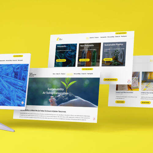 Website Revamp for Plastic Resin Distributor